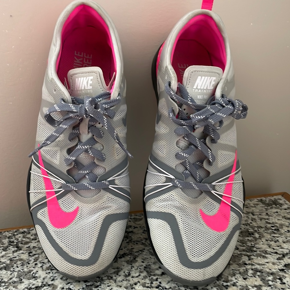 Nike sneakers.